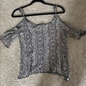 Off the shoulder shirt